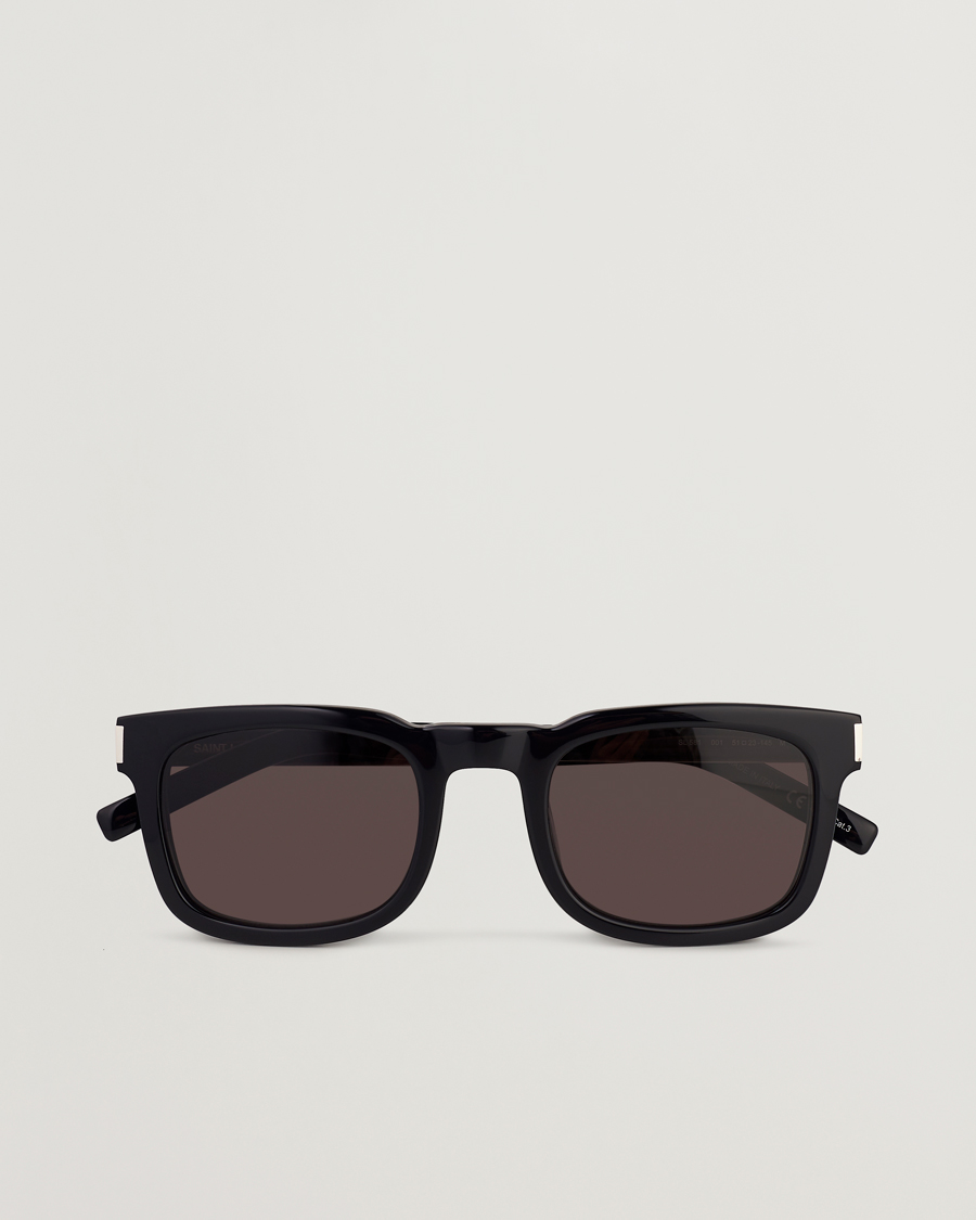 Hombres | Saint Laurent SL 581 Sunglasses Black/Silver | Saint Laurent | SL 581 Sunglasses Black/Silver