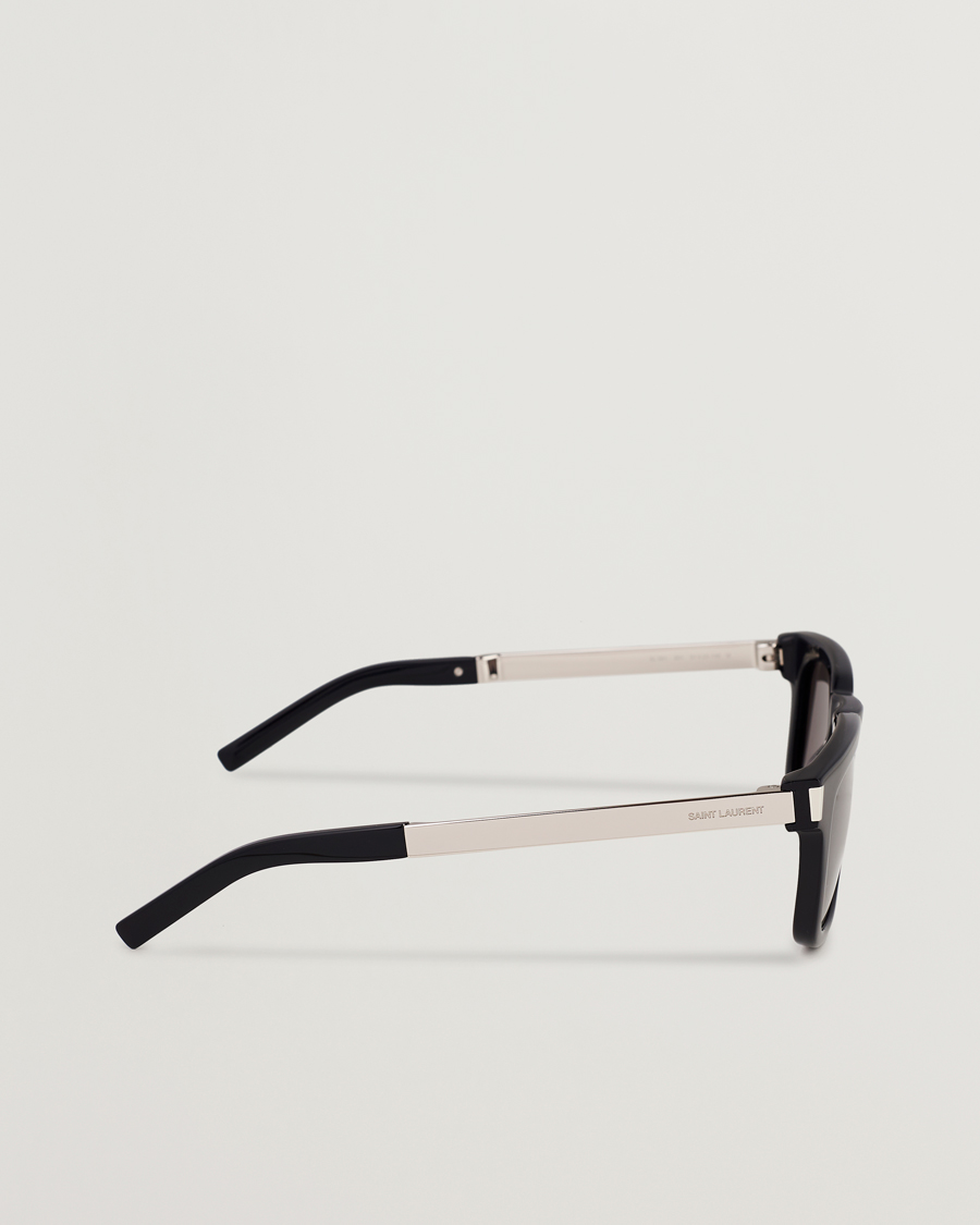Hombres | Saint Laurent SL 581 Sunglasses Black/Silver | Saint Laurent | SL 581 Sunglasses Black/Silver