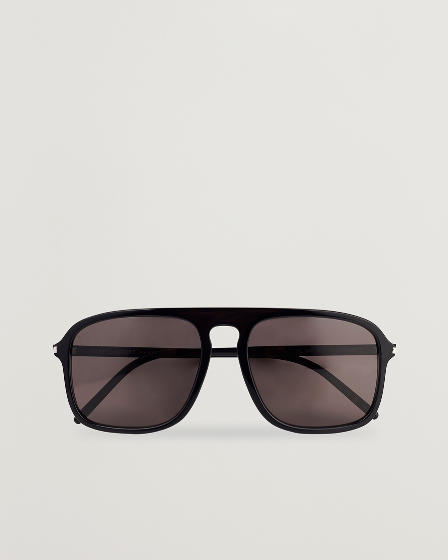 Hombres | Saint Laurent SL 590 Sunglasses Black | Saint Laurent | SL 590 Sunglasses Black