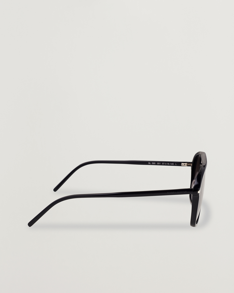 Hombres | Saint Laurent SL 590 Sunglasses Black | Saint Laurent | SL 590 Sunglasses Black