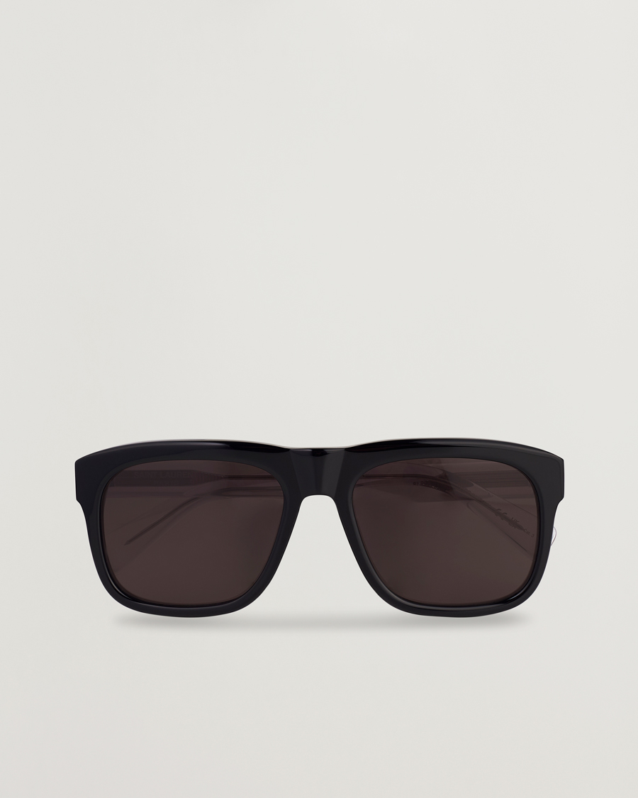 Hombres | Saint Laurent SL 558 Sunglasses Black/Crystal | Saint Laurent | SL 558 Sunglasses Black/Crystal