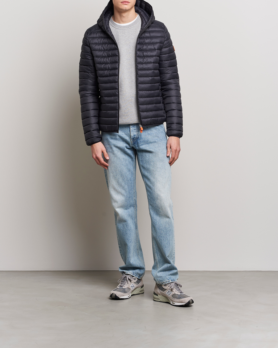 Hombres | Abrigos y chaquetas | Save The Duck | Duffy Lightweight Padded Hood Jacket Black