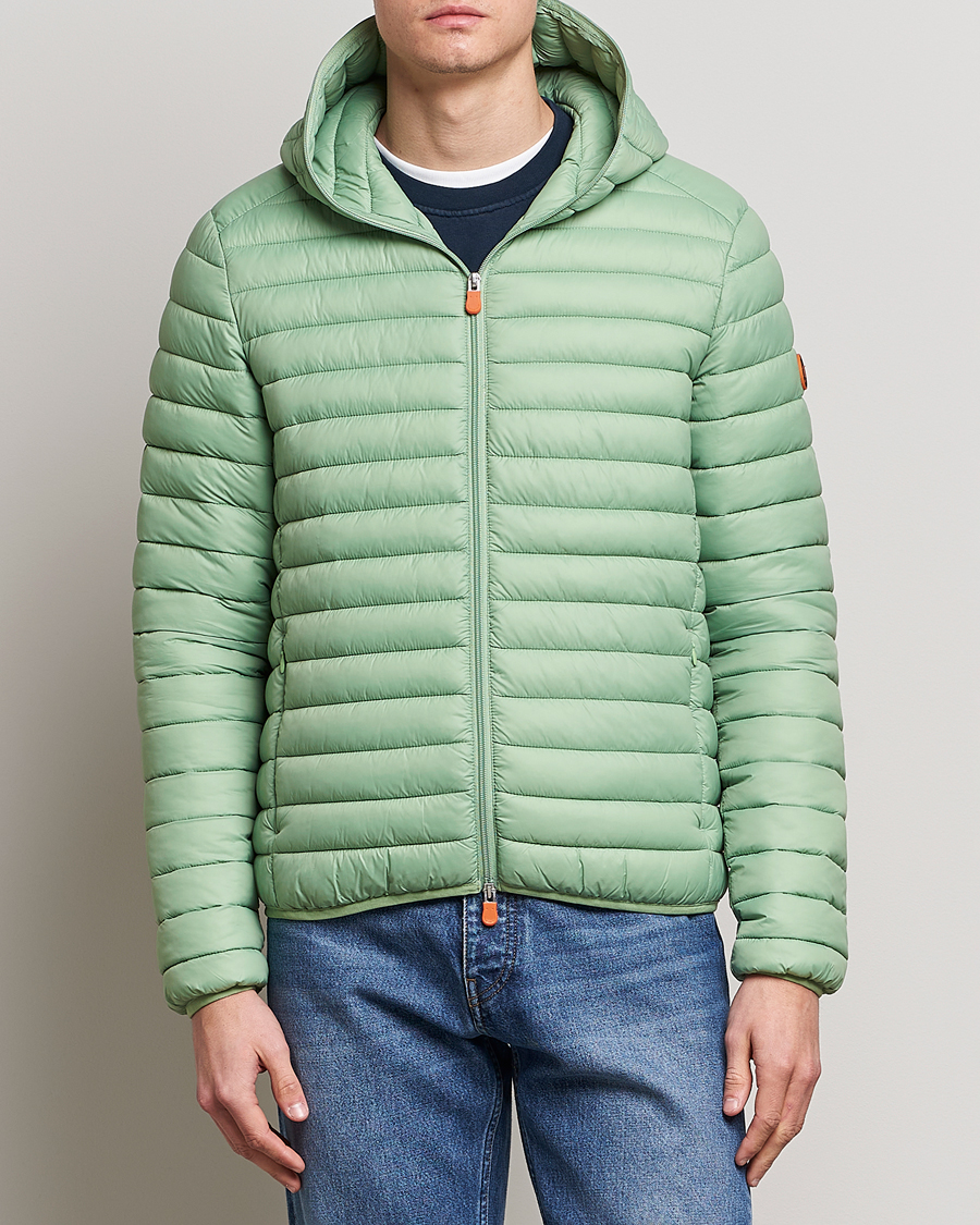 Hombres | Abrigos y chaquetas | Save The Duck | Duffy Lightweight Padded Hood Jacket Mint Green
