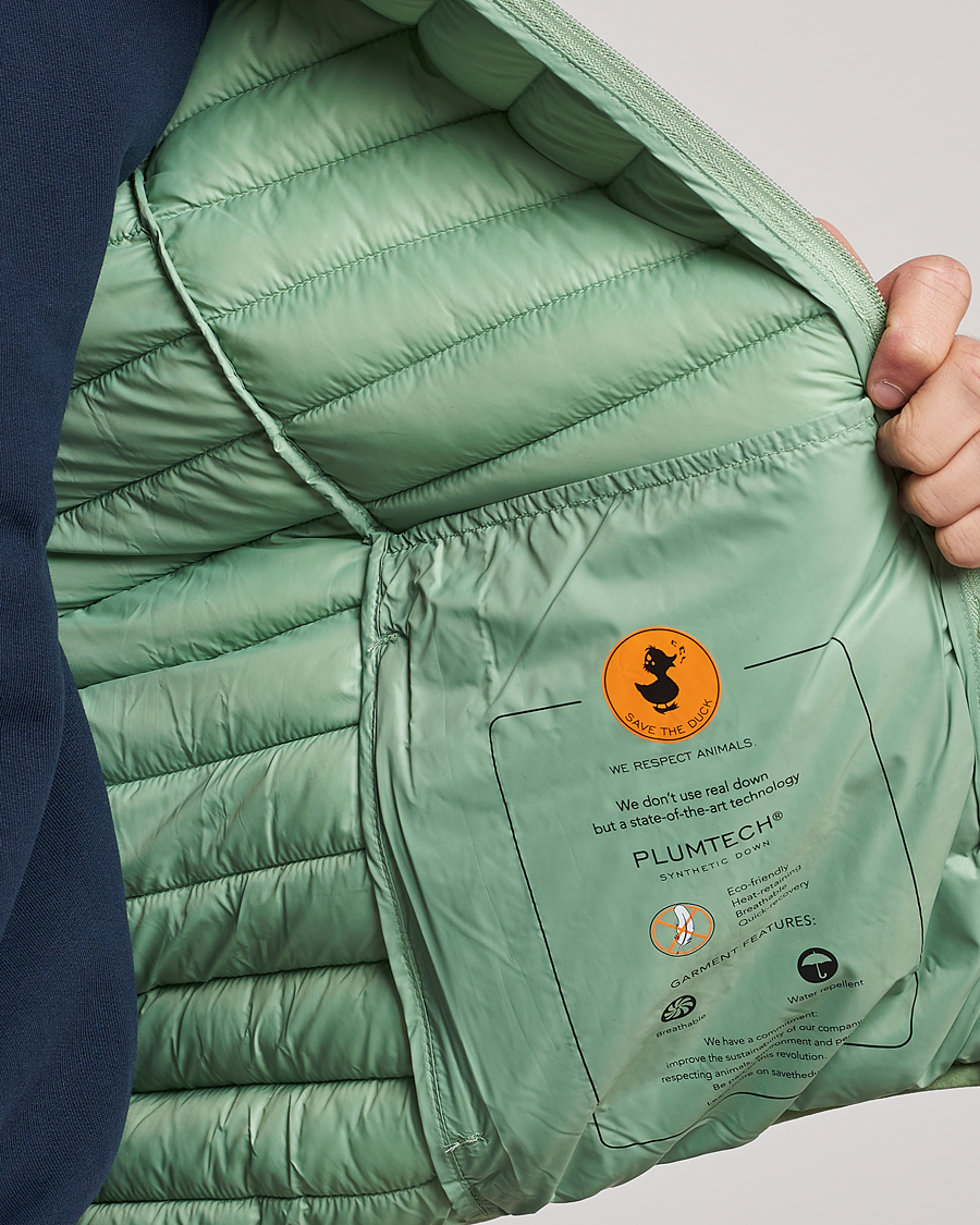 Hombres | Abrigos y chaquetas | Save The Duck | Duffy Lightweight Padded Hood Jacket Mint Green