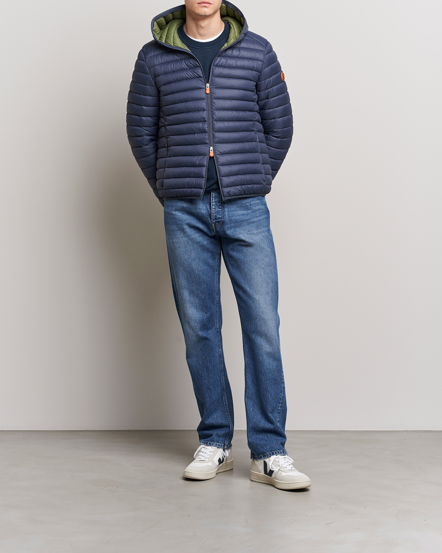 Hombres | Abrigos y chaquetas | Save The Duck | Duffy Lightweight Padded Hood Jacket Ombre Blue