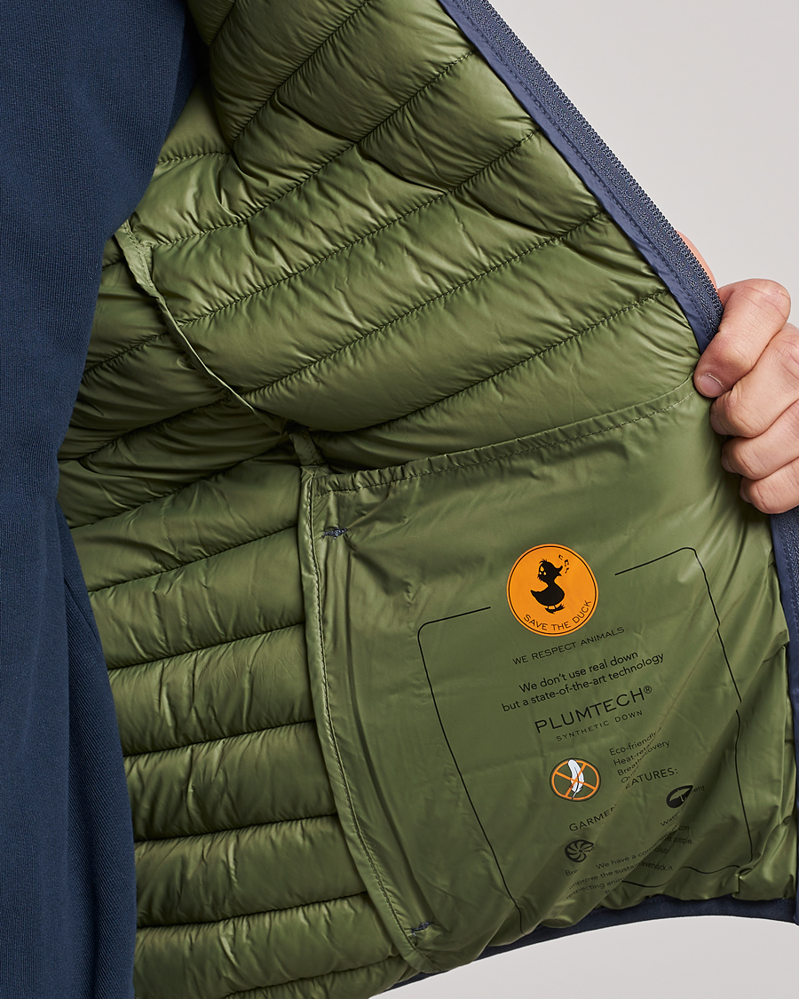 Hombres | Abrigos y chaquetas | Save The Duck | Duffy Lightweight Padded Hood Jacket Ombre Blue