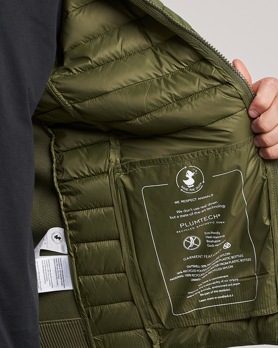 Hombres | Abrigos y chaquetas | Save The Duck | Murilo Hybrid Hood Jacket Dusty Olive