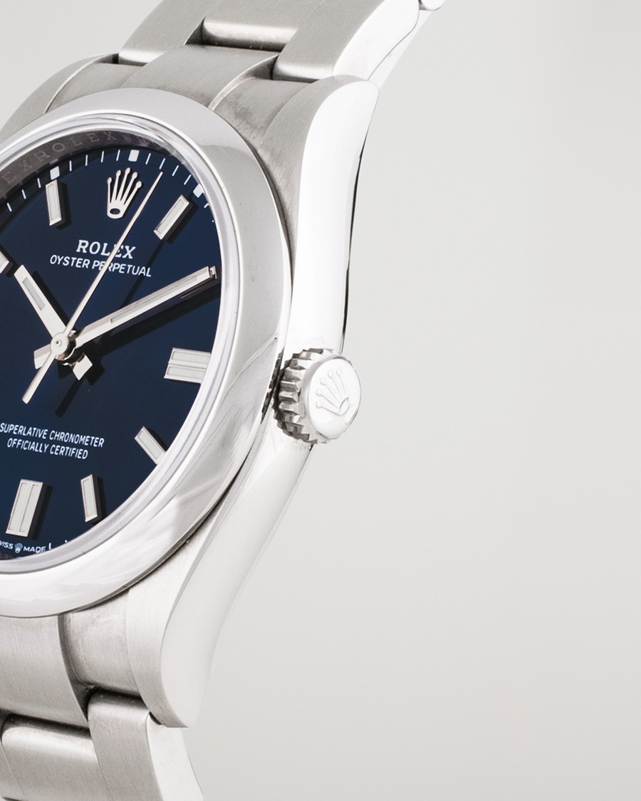Hombres | Pre-Owned & Vintage Watches | Rolex Pre-Owned | Oyster Perpetual 36 126000 Steel Blue