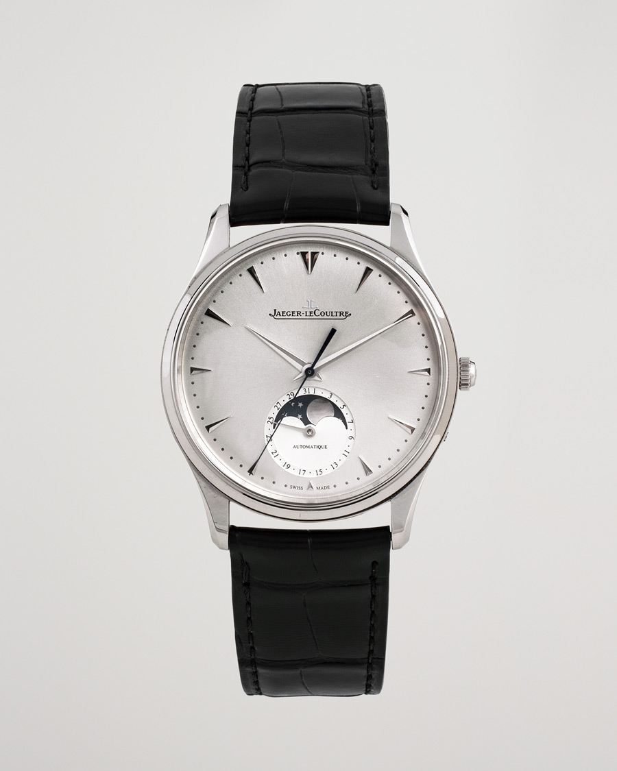 Hombres | Pre-Owned & Vintage Watches | Jaeger-LeCoultre Pre-Owned | Master Ultra Thin Moon39 176.8.64S Steel Silver