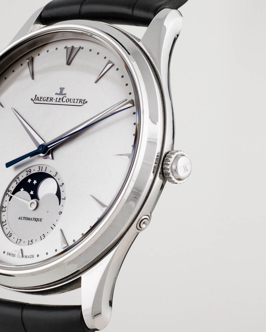 Hombres | Pre-Owned & Vintage Watches | Jaeger-LeCoultre Pre-Owned | Master Ultra Thin Moon39 176.8.64S Steel Silver