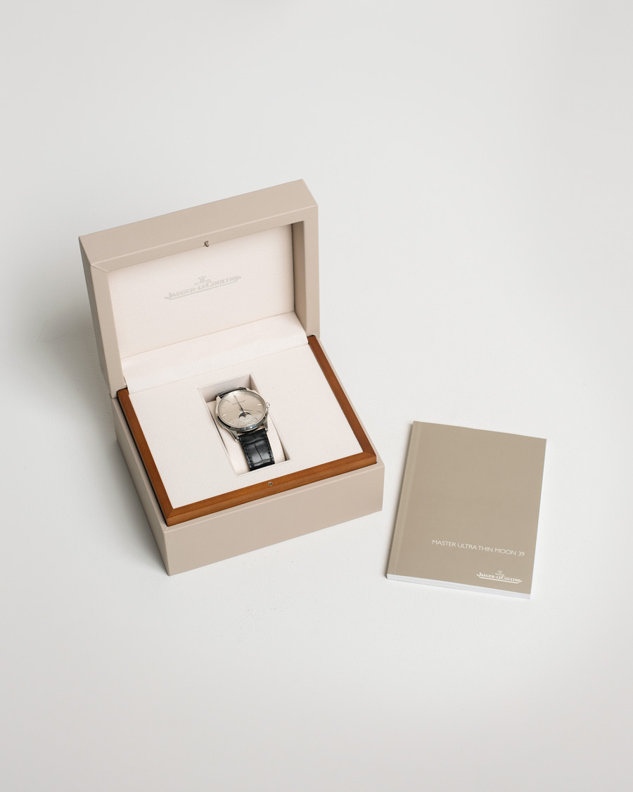 Hombres | Pre-Owned & Vintage Watches | Jaeger-LeCoultre Pre-Owned | Master Ultra Thin Moon39 176.8.64S Steel Silver