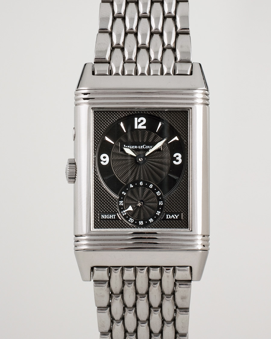 Usado |  | Jaeger-LeCoultre Pre-Owned | Reverso Duoface 270.8.54 Steel Silver Black