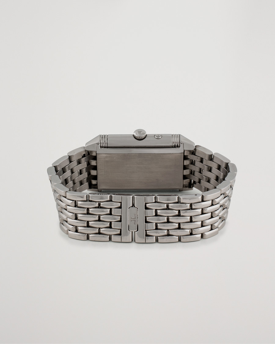 Hombres | Pre-Owned & Vintage Watches | Jaeger-LeCoultre Pre-Owned | Reverso Duoface 270.8.54 Steel Silver Black