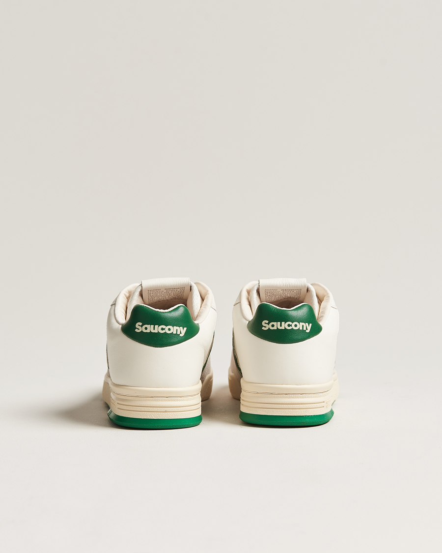 Hombres | Saucony Sonic Vintage Leather Sneaker White | Saucony | Sonic Vintage Leather Sneaker White