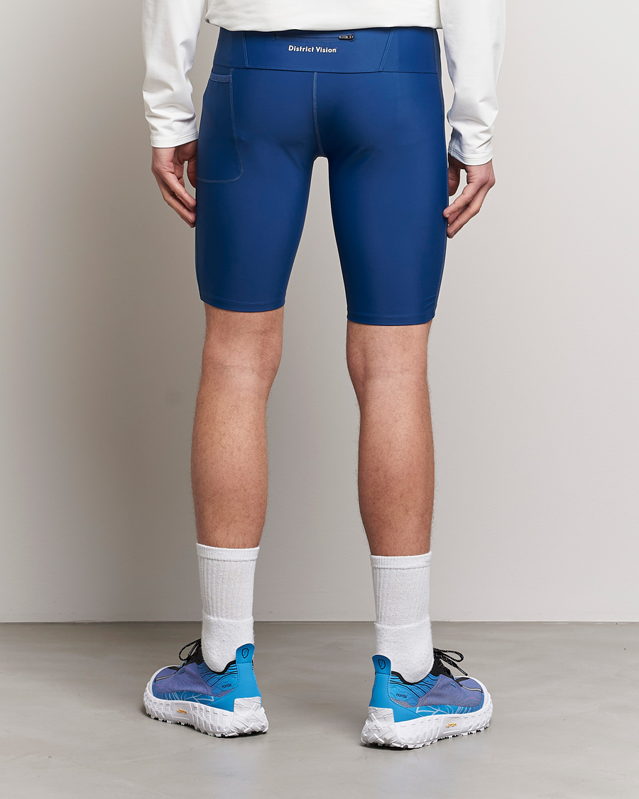 Hombres | Pantalones cortos | District Vision | TomTom Half Tights Ocean Blue