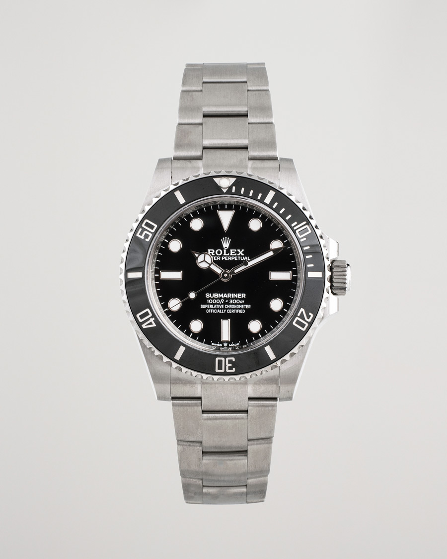 Hombres | Pre-Owned & Vintage Watches | Rolex Pre-Owned | Submariner 124060 Oyster Perpetual Steel Black