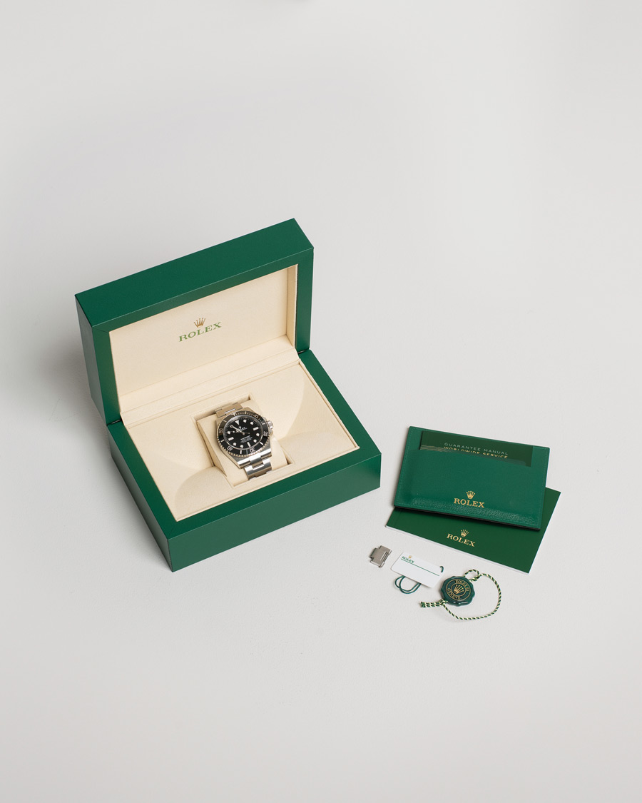 Hombres | Pre-Owned & Vintage Watches | Rolex Pre-Owned | Submariner 124060 Oyster Perpetual Steel Black