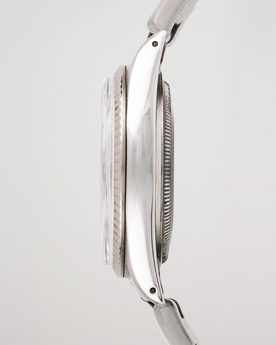 Hombres | Rolex Pre-Owned Datejust 16014 Oyster Perpetual Steel Silver Steel Silver | Rolex Pre-Owned | Datejust 16014 Oyster Perpetual Steel Silver Steel Silver