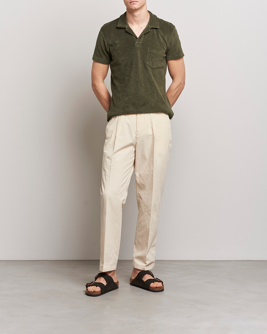 Hombres | Polos | Orlebar Brown | Terry Polo Palm