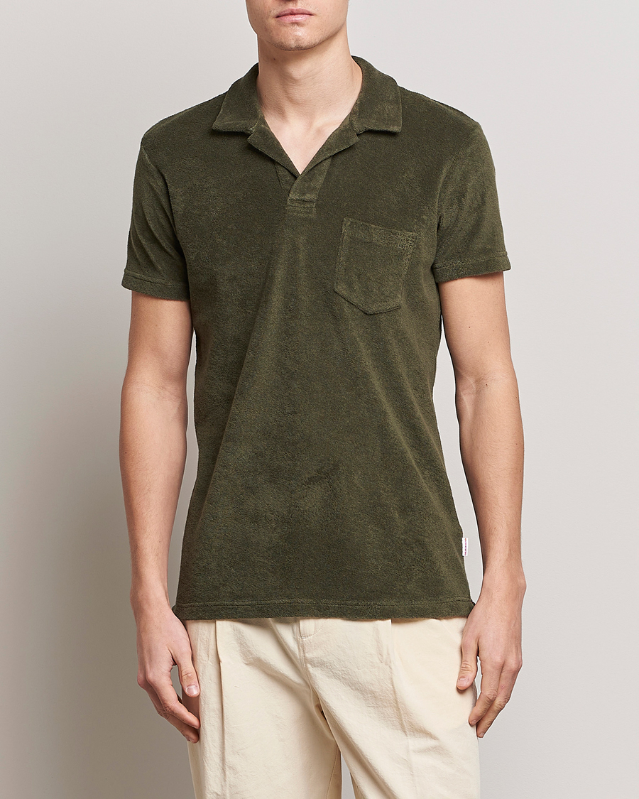 Hombres | Polos | Orlebar Brown | Terry Polo Palm