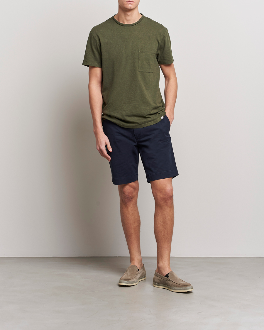 Hombres | Camisetas | Orlebar Brown | OB Classic Garment Dyed Cotton T-Shirt Palm