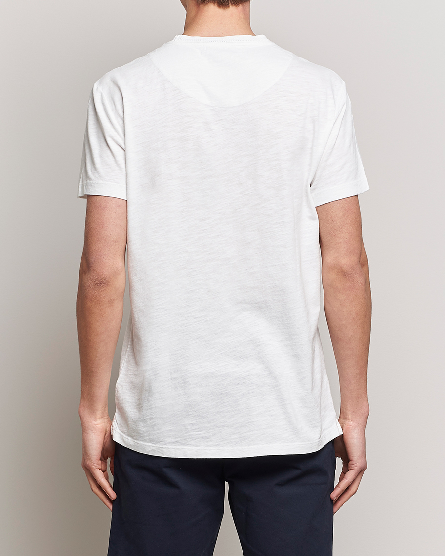 Hombres | Camisetas | Orlebar Brown | OB Classic Garment Dyed Cotton T-Shirt White Sand