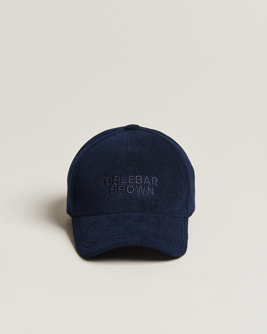 Hombres | Orlebar Brown Ellwood Terry Cap Night Iris | Orlebar Brown | Ellwood Terry Cap Night Iris