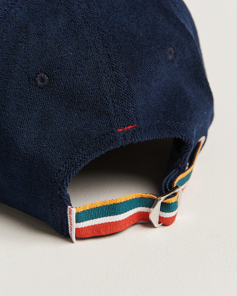 Hombres | Orlebar Brown Ellwood Terry Cap Night Iris | Orlebar Brown | Ellwood Terry Cap Night Iris