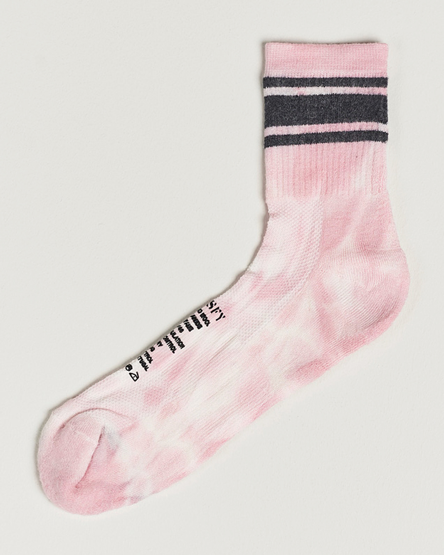Hombres | Ropa interior y calcetines | Satisfy | Merino Tube Socks Rock Salt Tie Dye