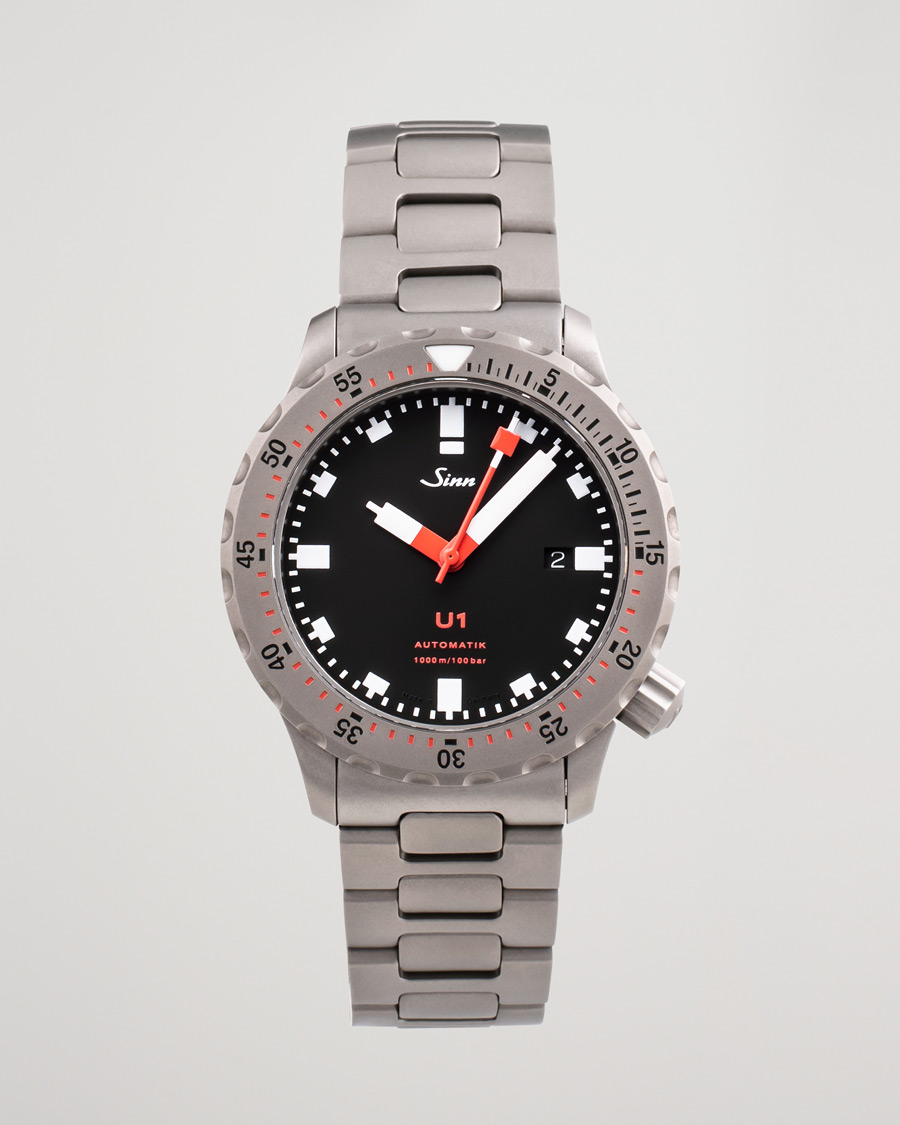 Hombres | Pre-Owned & Vintage Watches | Sinn Pre-Owned | Diving U1 1010.010 Steel Black