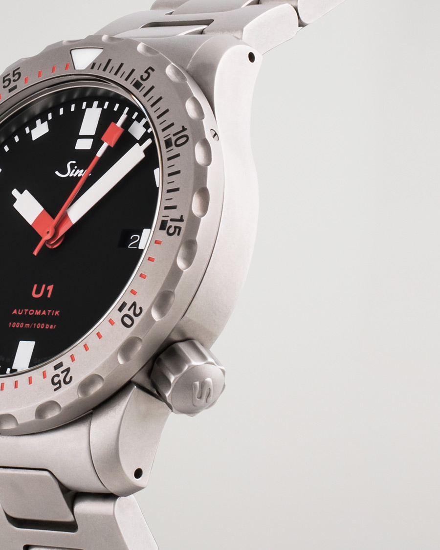 Hombres | Pre-Owned & Vintage Watches | Sinn Pre-Owned | Diving U1 1010.010 Steel Black