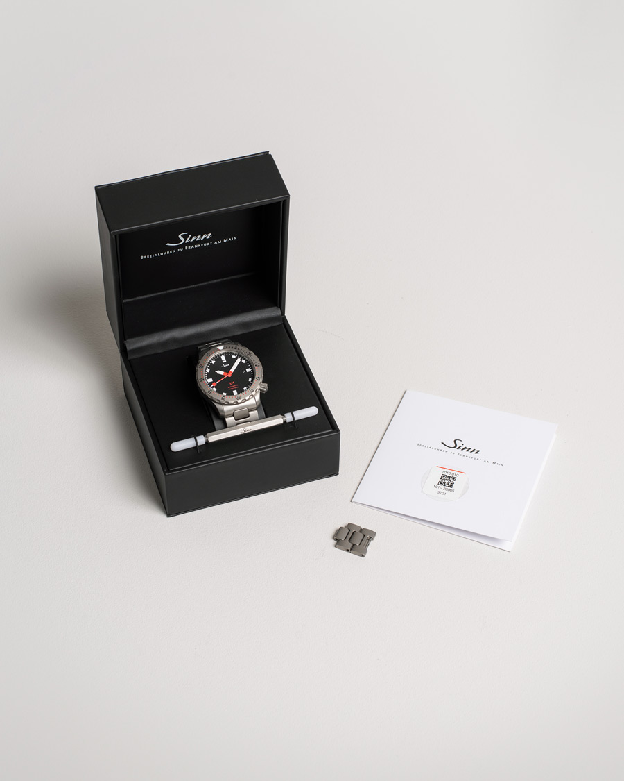 Hombres | Pre-Owned & Vintage Watches | Sinn Pre-Owned | Diving U1 1010.010 Steel Black