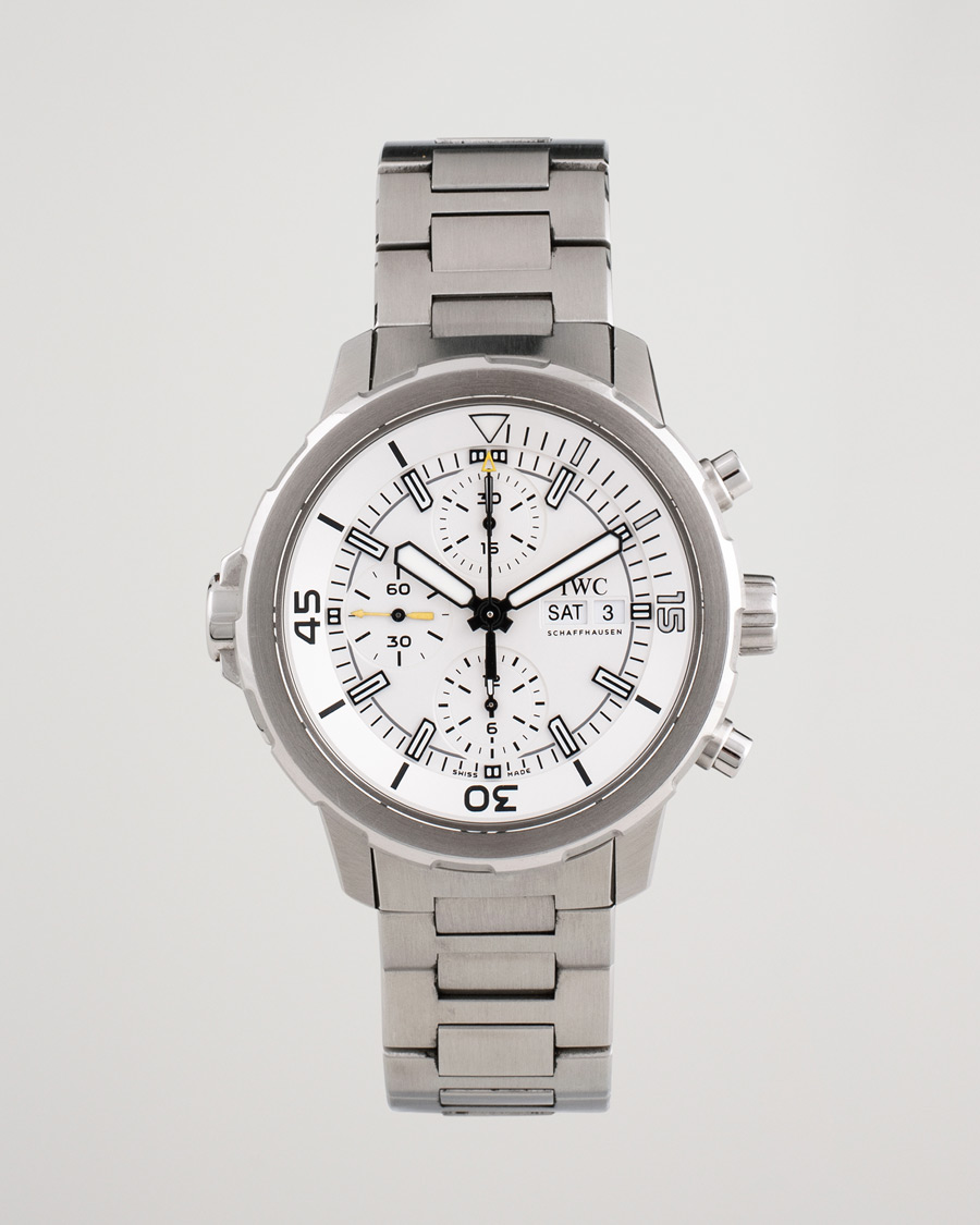 Hombres | Pre-Owned & Vintage Watches | IWC Pre-Owned | Aquatimer Chronograph IW376802 Steel White