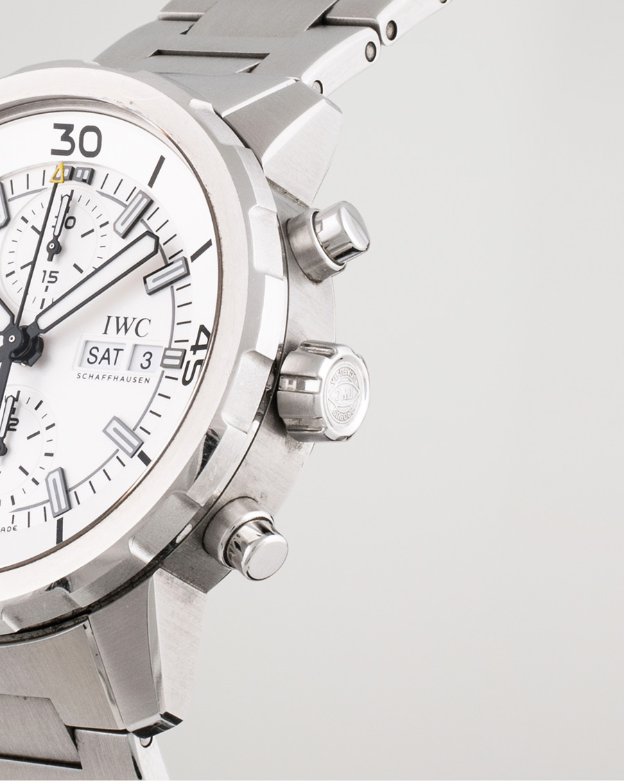 Hombres | Pre-Owned & Vintage Watches | IWC Pre-Owned | Aquatimer Chronograph IW376802 Steel White