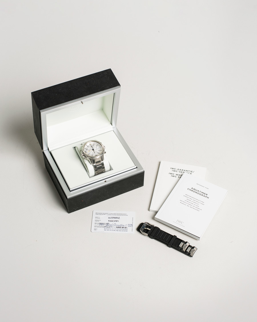 Hombres | Pre-Owned & Vintage Watches | IWC Pre-Owned | Aquatimer Chronograph IW376802 Steel White