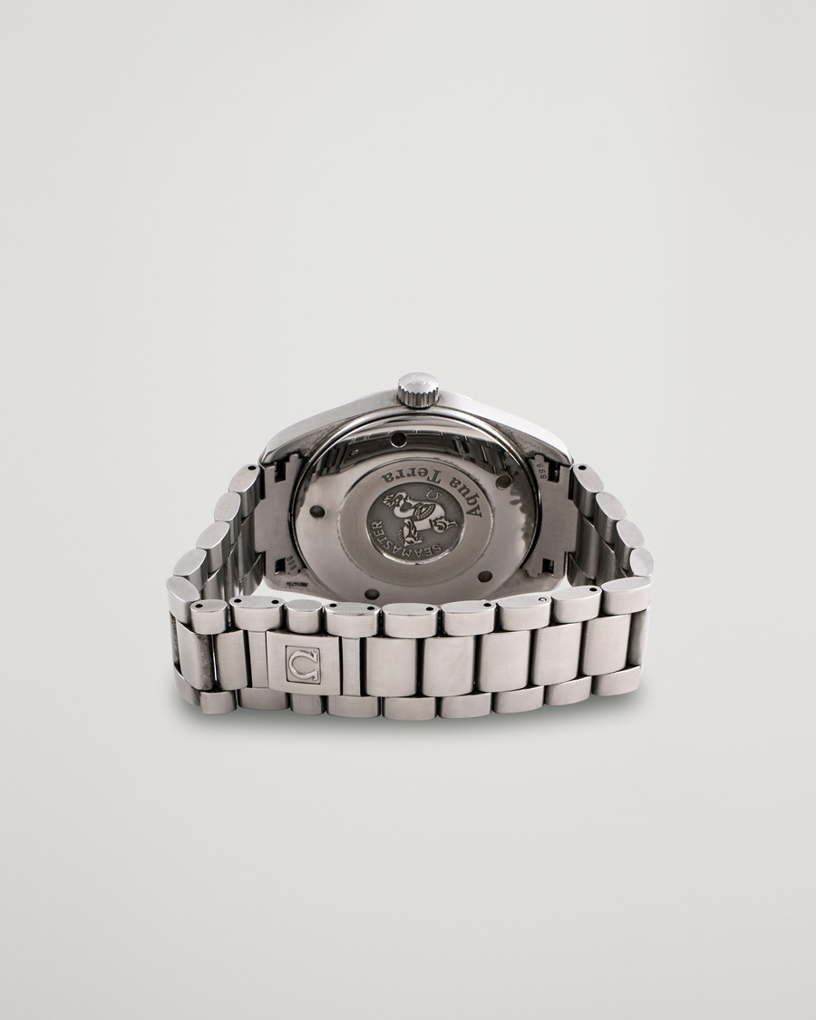 Hombres | Pre-Owned & Vintage Watches | Omega Pre-Owned | Seamaster Aqua Terra 2517.80.00 Steel Blue