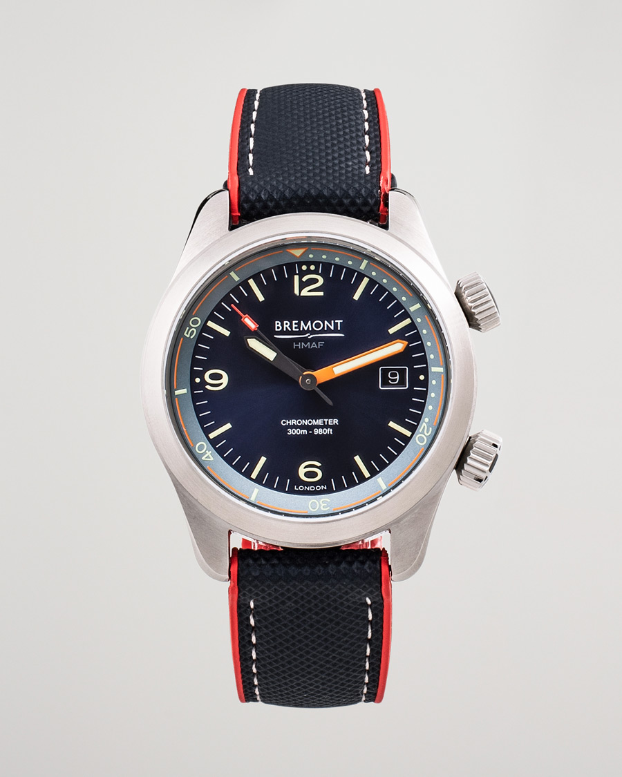 Hombres | Pre-Owned & Vintage Watches | Bremont Pre-Owned | Argonaut Azure 42mm Blue Dial Steel Blue
