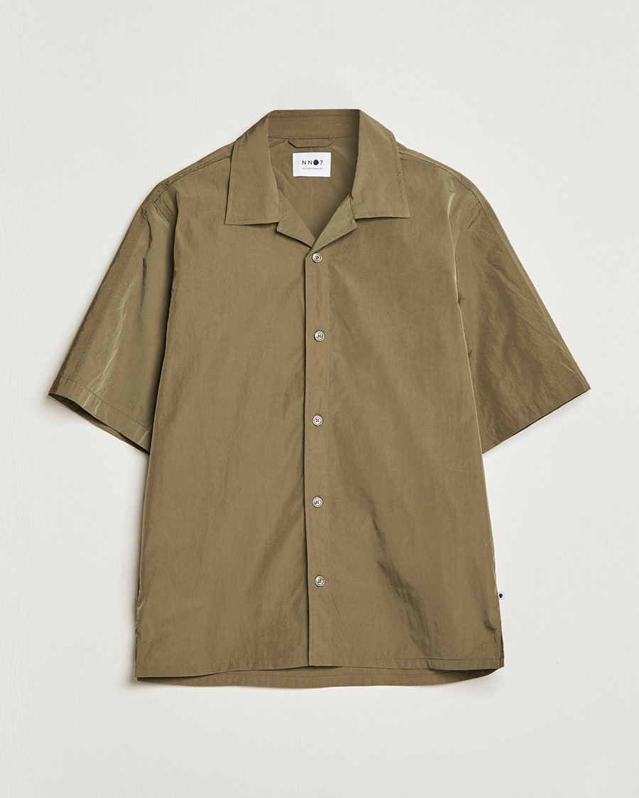 Hombres | Camisas | NN07 | Ole Recycled Resort Shirt Army