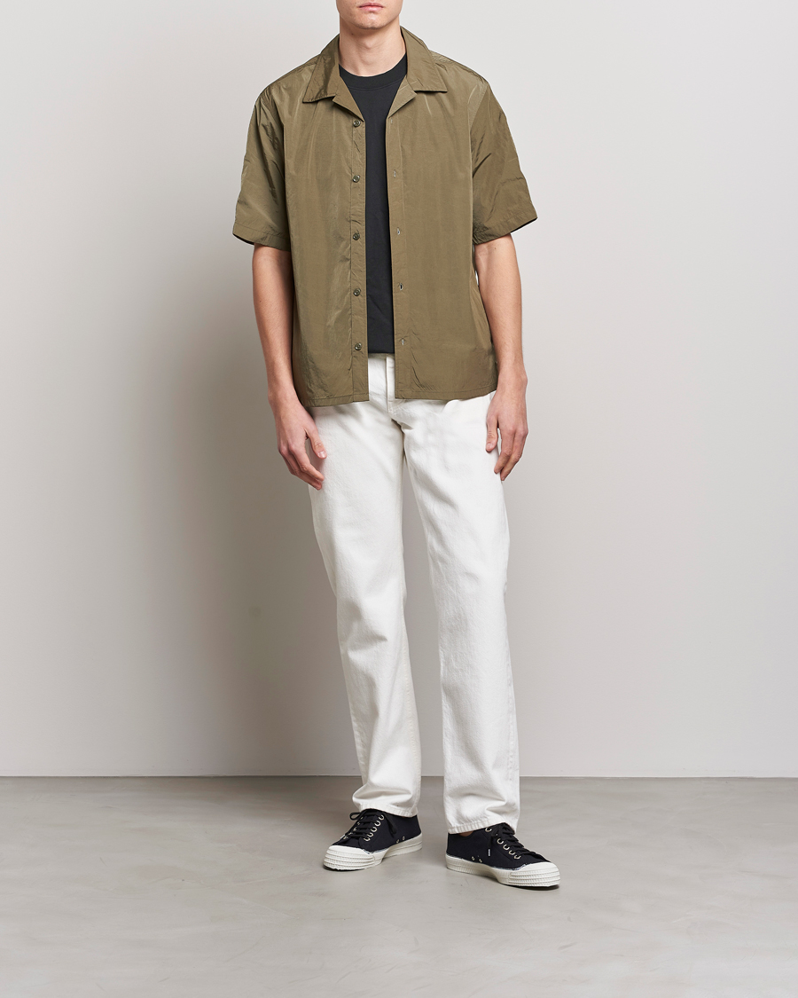 Hombres | Camisas | NN07 | Ole Recycled Resort Shirt Army