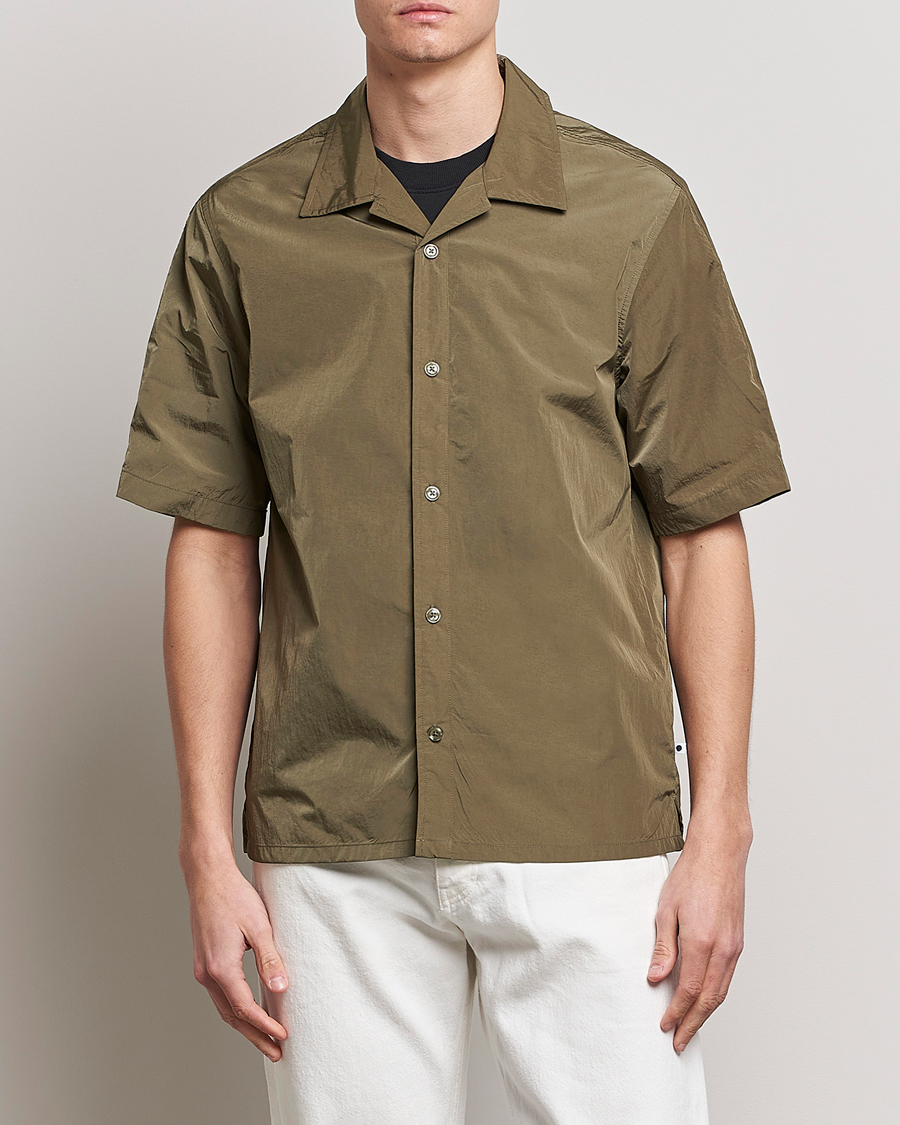 Hombres | Camisas | NN07 | Ole Recycled Resort Shirt Army