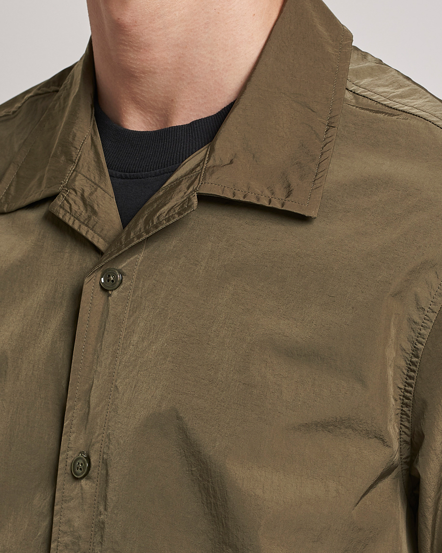 Hombres | Camisas | NN07 | Ole Recycled Resort Shirt Army