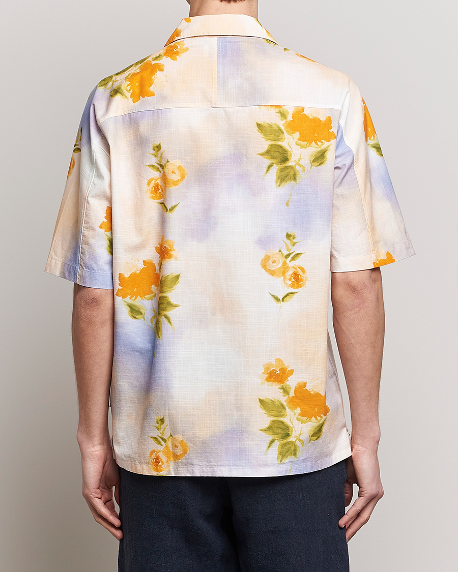 Hombres | Camisas | NN07 | Ole Short Sleeve Printed Cotton/Tencel Shirt Multi
