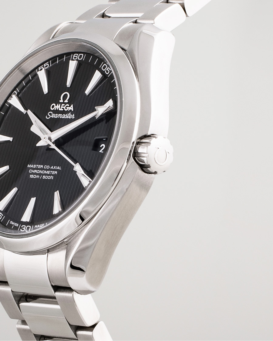 Hombres | Pre-Owned & Vintage Watches | Omega Pre-Owned | Seamaster Aqua Terra 231.10.42.21.01.003 Steel Black