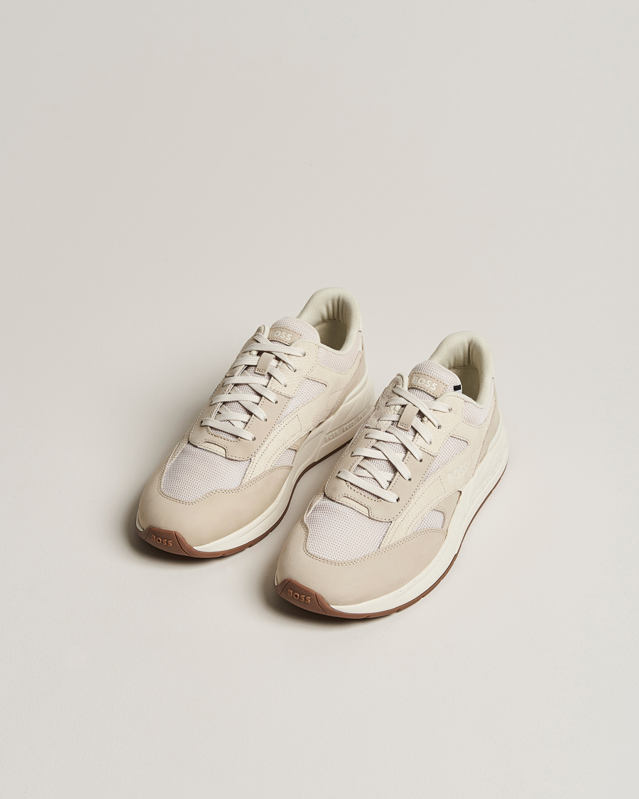 Hombres | BOSS BLACK Kurt Sneaker Light Beige | BOSS BLACK | Kurt Sneaker Light Beige