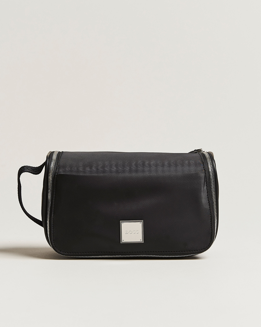 Hombres | BOSS BLACK Lennon Washbag Black | BOSS BLACK | Lennon Washbag Black
