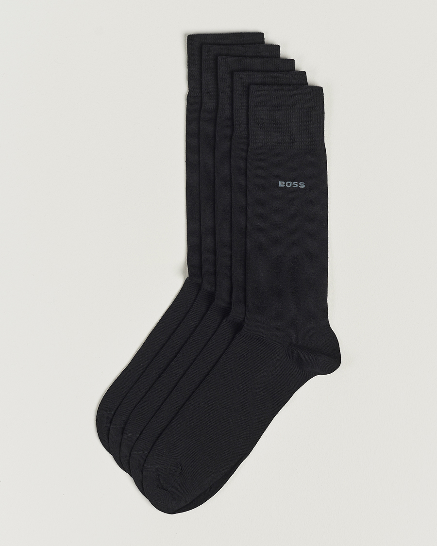 Hombres | Ropa interior y calcetines | BOSS BLACK | 5-Pack RS Uni Socks Black