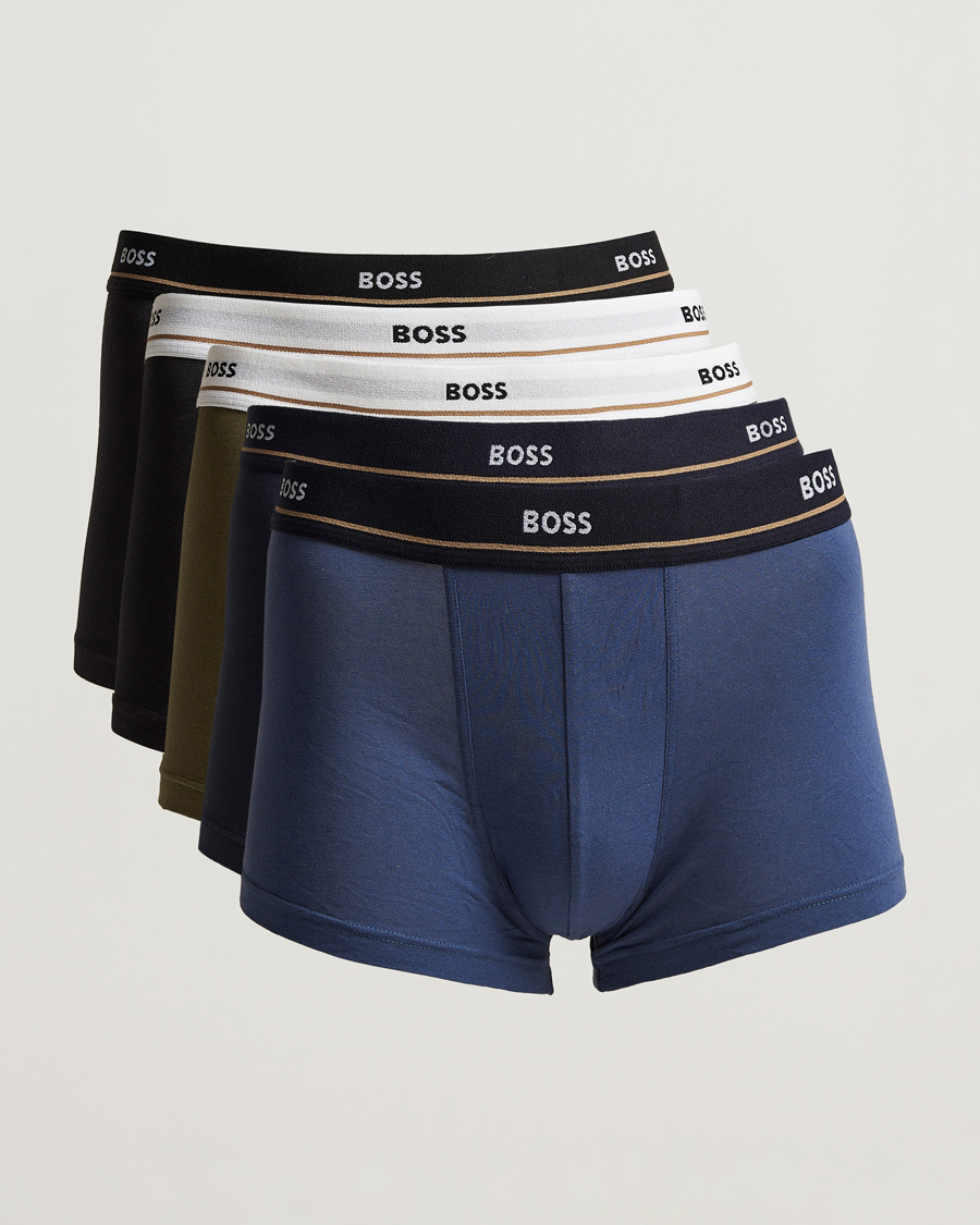 Hombres | Ropa interior y calcetines | BOSS BLACK | 5-Pack Trunk Boxer Multi