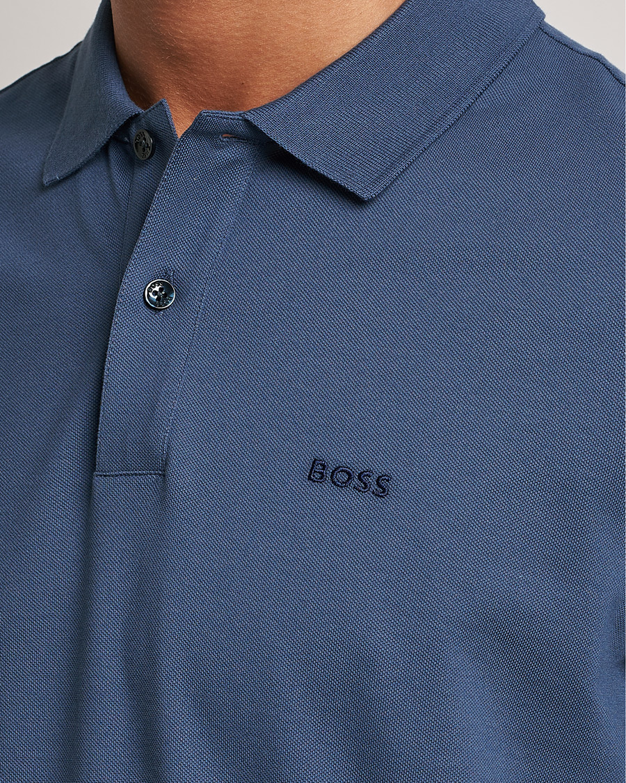 Hombres | Polos | BOSS BLACK | Pallas Polo Open Blue