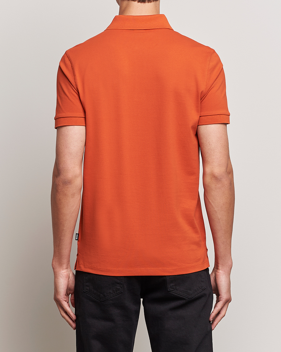 Hombres | Polos | BOSS BLACK | Pallas Polo Dark Orange