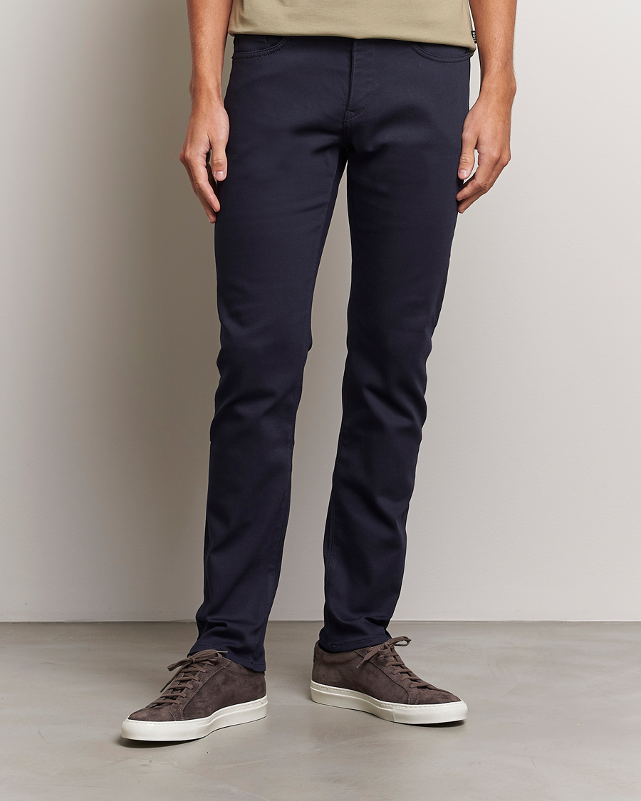 Hombres | Pantalones | BOSS BLACK | Delaware 5-Pocket Pants Dark Blue